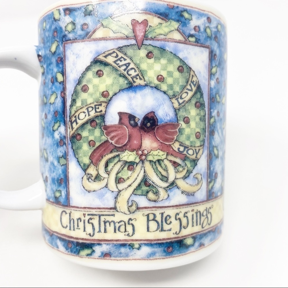 DIVINITY Shelly Rasche Blessings Christmas Mug Cup